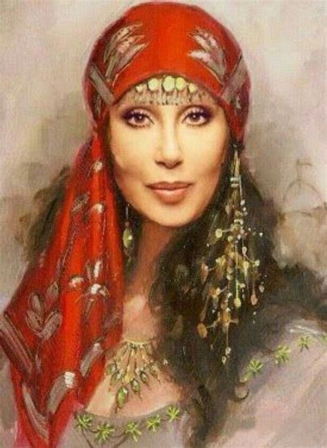 Cher electrifies the canvas in fabulous fashion in this larger than life portrait. Pin by Jenifer Anderson on Cher bono (With images ...