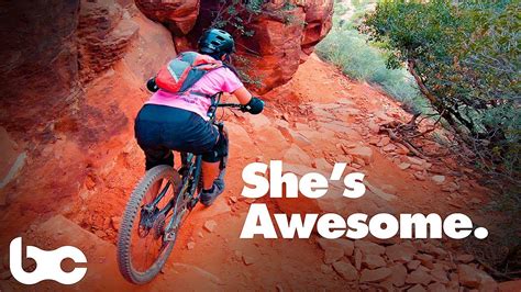 Like Riding Off A Cliff Riding Hiline Trail In Sedona Youtube
