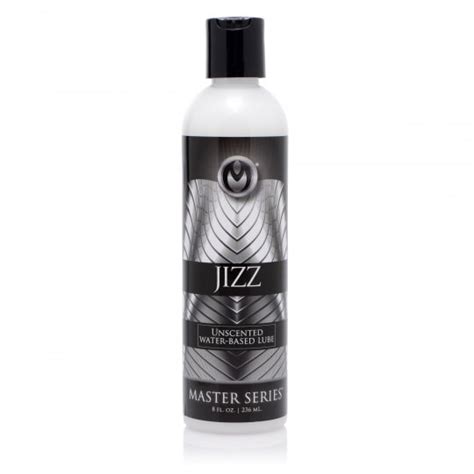Jizz Unscented Water Based Lube Oz AF Master Series Free Discreet USA Shipping Cum Spunk