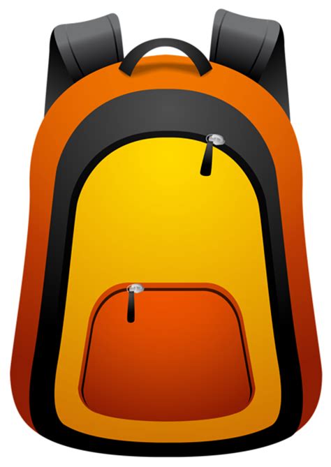 School Backpack Clip Art Clipartwiz Clipartix