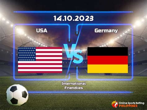Usa Vs Germany Predictions Online Sports Betting Philippines