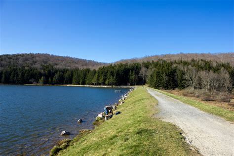 Spruce Knob Lake Side View In West Virginia Image Free Stock Photo