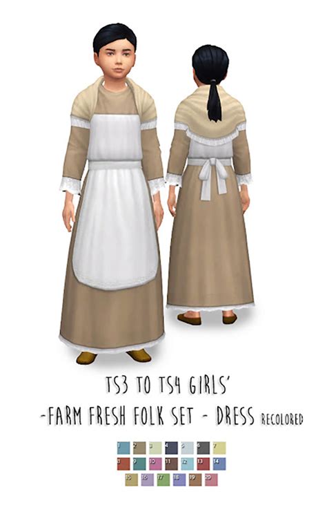 Sims 4 Peasant Cc Clothes Clutter Packs Fandomspot Interreviewed