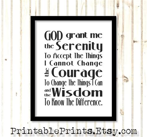 9 Best Images Of The Serenity Prayer Printable Version Serenity 5 Vrogue