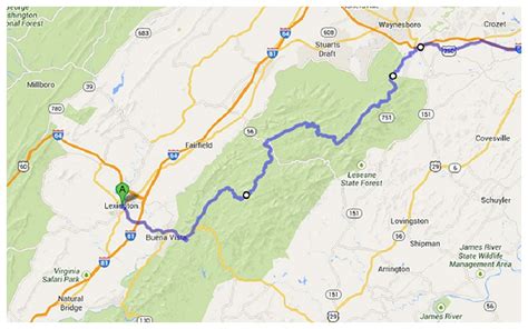 Driving The Blue Ridge Parkway In Virginia Currently Wandering