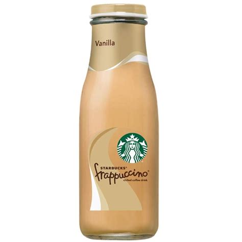 Starbucks Frappuccino Vanilla Chilled Coffee Drink Ml Btls