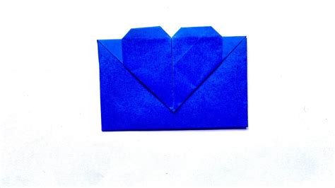 How To Make An Origami Heart Envelope With Easy Step By Step