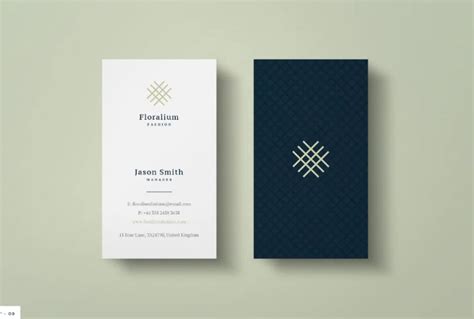 15 Free Elegant Business Card Template Psd Download Graphic Cloud