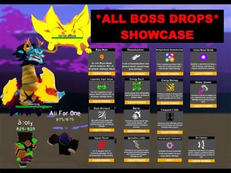 These codes contain chikara shards and yen, which are both useful in anime fighting simulator. ALL BOSS DROPS SHOWCASE |ANIME FIGHTING SIMULATOR ROBLOX ...