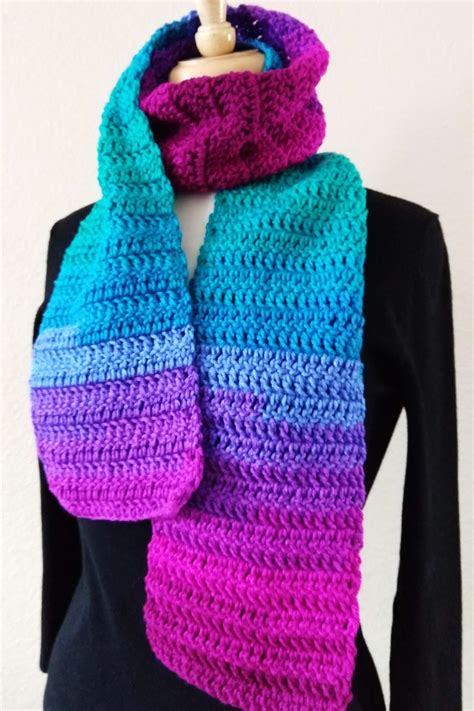 yarnspirations beginner crochet scarf tutorial 46f