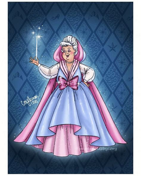 Cory Jensen Disney Fairy Godmother In 2020 Cinderella Fairy