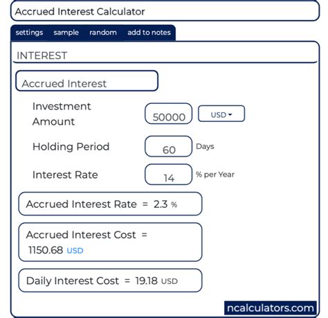With other types of financing, such as loans, the interest rate refers specifically. Accrued Interest Calculator