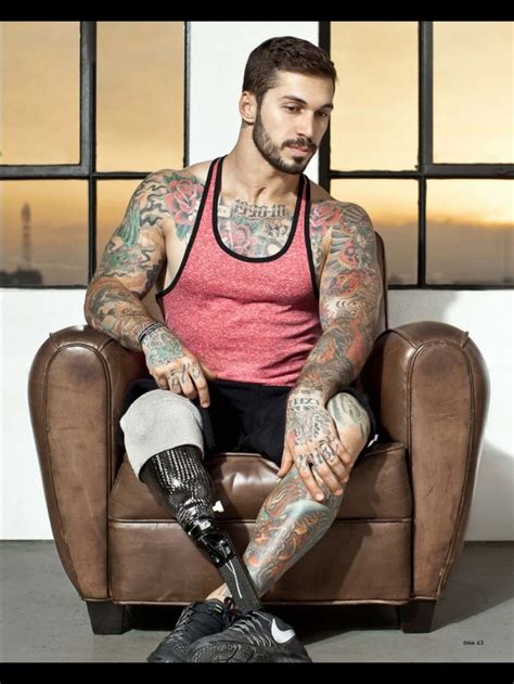 Alex Minsky Dna Beard Tattoo Sexy Men