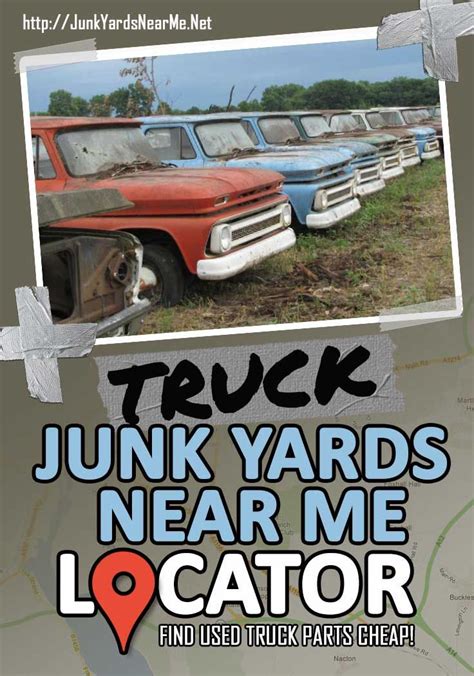 Although there's a chance you could be paid more for junk and salvage cars, there might not be a car dismantler within. Truck Salvage Yards Near Me [Locator Map + Guide + FAQ ...