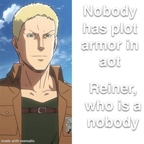 Plot Armor Shingeki No Kyojinattack On Titan Memes