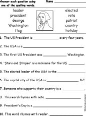 Check out our 31 days of outdoor activities for toddlers and preschoolers! Presidents Day worksheet | Social studies worksheets ...