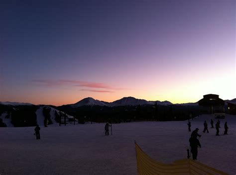 Night Skiing In Keystone Colorado