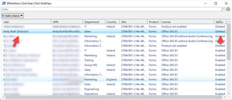 How To Find Accounts With Assigned Licenses For Individual Microsoft