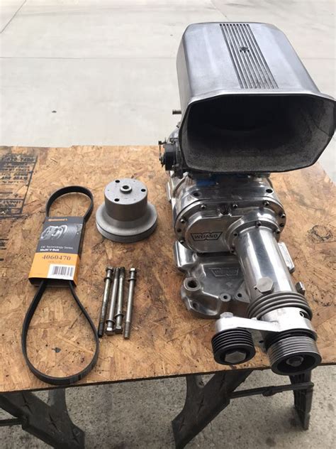 Weiand 142 Polished Sbc Blower Supercharger For Sale In Gardena Ca