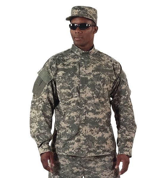 Acu Digital Military Uniform Shirt Army Combat Mil Spec Grunt Force