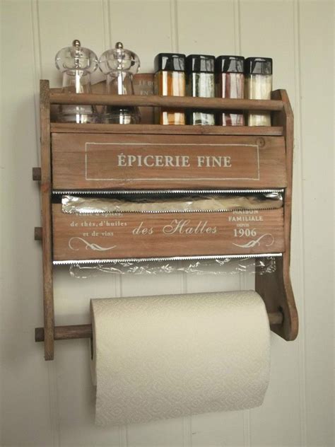 Having your kitchen cabinets, pantry and countertops organized and free from clutter saves you time and energy. kitchen foil dispenser 4 | Kitchen roll, Kitchen roll holder, Dispenser diy