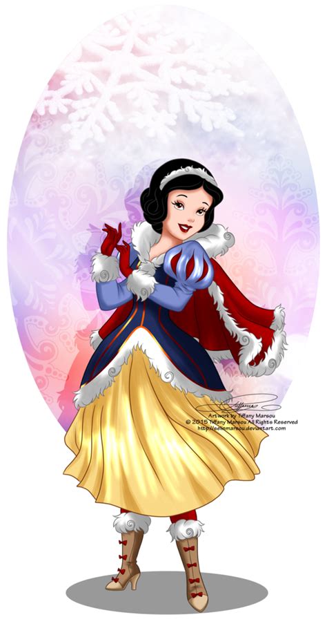 Winter Princess Snow White Snow White Disney Winter Princess