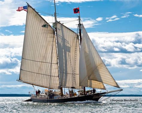 Gaff Rigged Schooner Stephen Taber