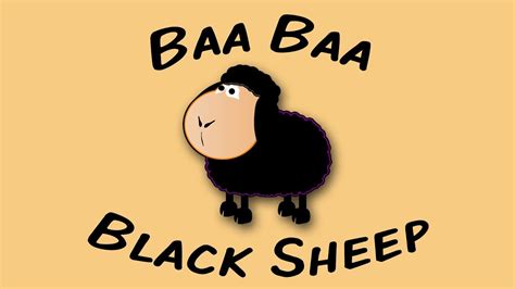 Baba Black Sheep Song Baba Black Sheep Animated Nursery Rhymes