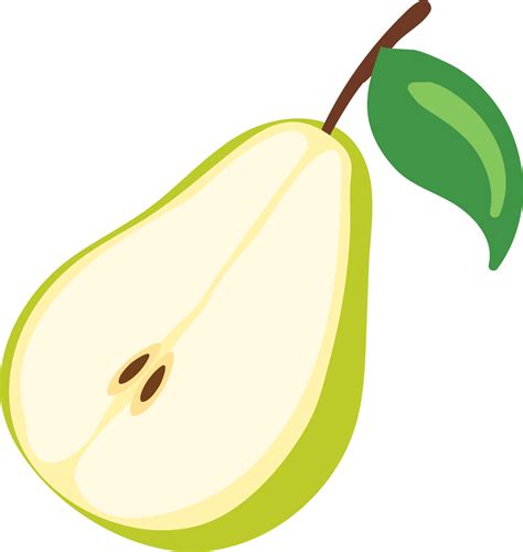 Pear Fruit Illustration Cartoon 9597484 Png