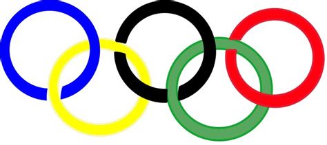 Gráfico vectorial de los juegos olímpicos: Los anillos olimpicos | MUNDO CURIOSO
