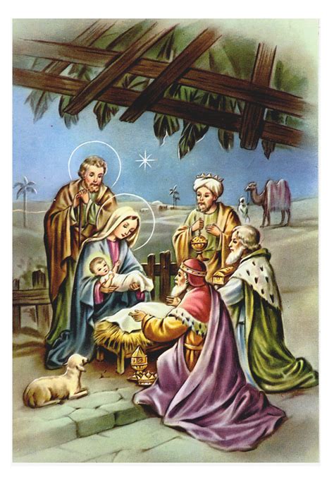 christmas religious cards xm67 1 pack of 5