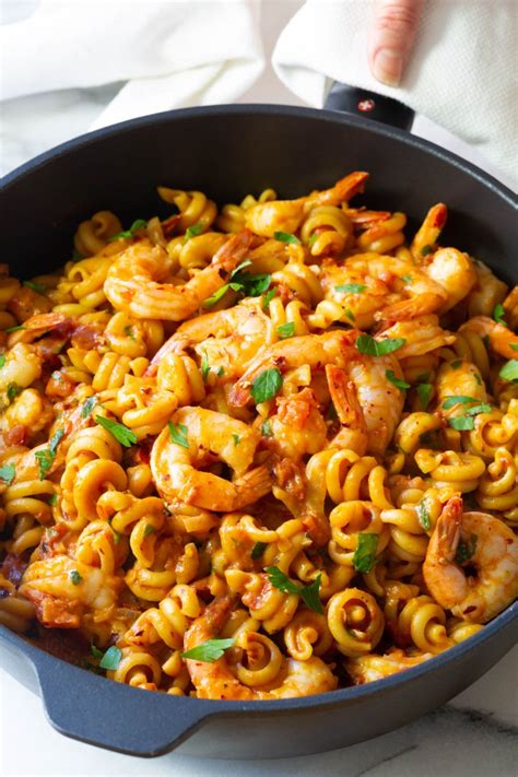 Skillet Shrimp Fra Diavolo Pasta A Spicy Perspective