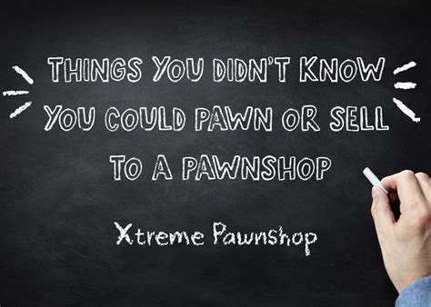 Things You Didnt Know You Could Pawn Sportsmans Pawn