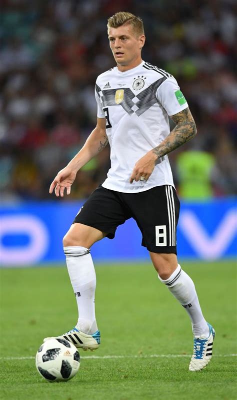 Wc 2014) and to specific time periods. Toni Kroos of Germany in action during the 2018 FIFA World ...