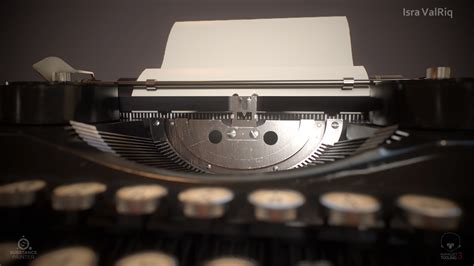 Isra Valriq Violet Evergarden Typewriter Fan Art