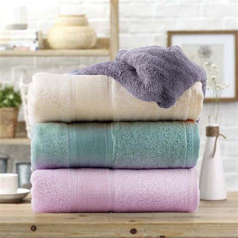 2 Pieces Bamboo Bath Towels Luxury Bath Towel Set For Bathroom27x54