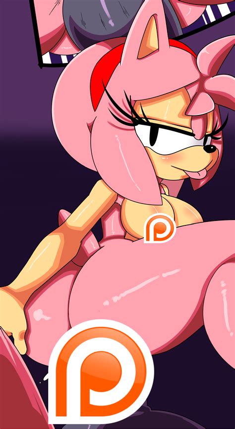 Rule 34 Advertisement Amy Rose Breasts Censored Cloudz