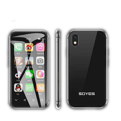 Super Mini Smart Phone Soyes Xs Mtk6737 3gb 32gb Android 60 1580mah