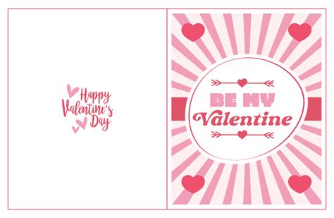 Printable Valentines Day Card Template Free Printable Templates