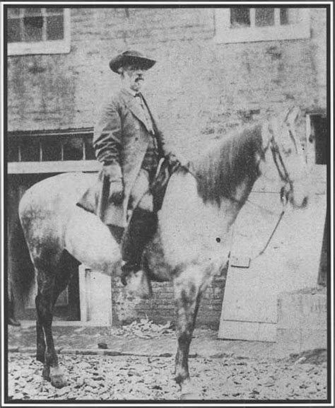 General Robert E Lee Seated Atop His Trusty Horse Traveler Who Is
