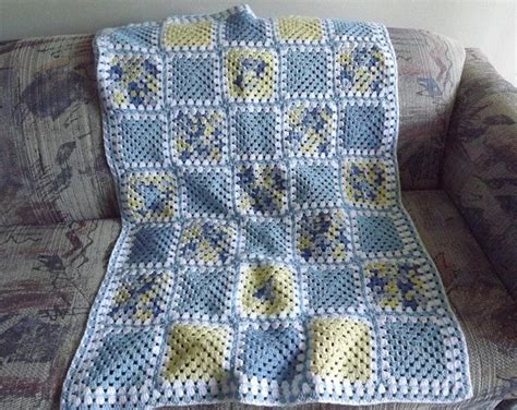 Crochet Pattern Cameron Baby Afghan Babyghan Throw Blanket Etsy