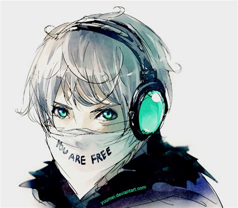36 Images About Anime Boy Mask On We Heart It See More