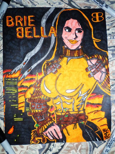Brie Bella As Scorpion By Ad311 On Deviantart