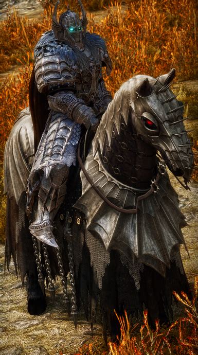 Draugr Warrior And Horse Armor At Skyrim Special Edition Nexus Mods