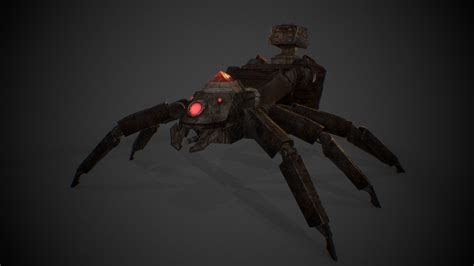 Artstation Mecha Spider Armed Forces