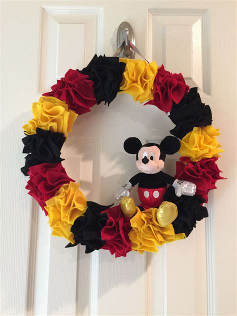 Mickey Mouse Wreath Mickey Mouse Wreath Mickey Mouse Birthday