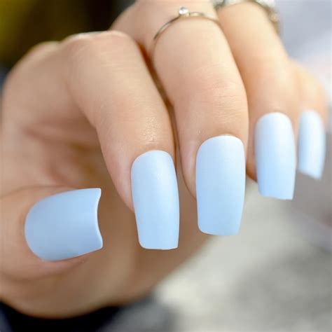Get Long Blue Nail Designs Background Blue Nails Acrylic