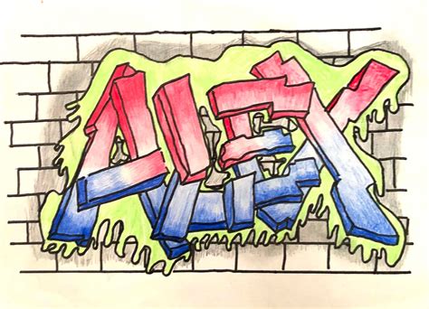 Graffiti Style Name Designs Ms Amslers Artroom