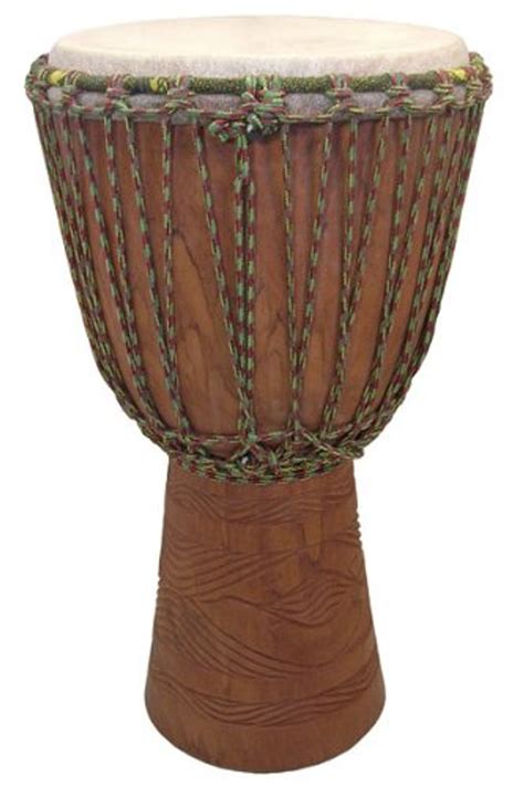 Hand Carved Professional Djembe Drum From Mali 13x24 Full Size