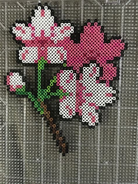 Cherry Blossom Branch Made Wperler Beads And The Supersized Board Not